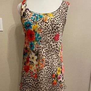 Intimissimi Animal Print Silk Cami